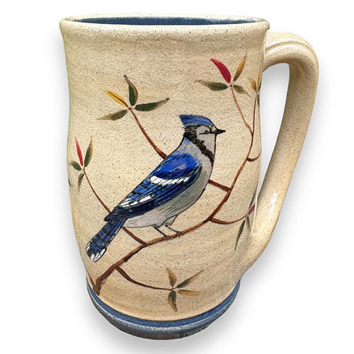 Eugene Painted Bird Mug DP4021